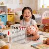 10K/20K Smash Box Money Saving Challenge,Clear Acrylic Piggy Banks Break to Open Cash Vaults,Cash and Coin Collection Smash Money Saving Challenge view 3