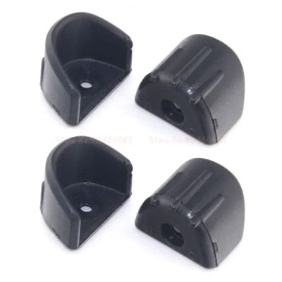 Rc Replacement Parts For HSP For HPI 1:8 1:10 4pcs Shock Absorber & Hydraulic Frame Protection Cover Absorption Cap RC Car Parts(Black)
