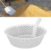 LiebeWH Round Plastic Sieve, Thickened PP Sifter for Soil Sand Compost, Ideal Tool for Gardening and Kids Play view 4