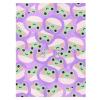Sun Shade for Baby Strollers Windproof Bug Net Cover, Protects from Dust and Snow Cartoon Cute Frog Green Purple view 2