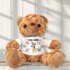 84WONDER I Am Kid Affirmations - Teddy Bear with Personalized Shirt, Daily Affirmations Stuffed Animal, Gifts for Baby Boy Baby Girl, for Son, Daughter view 2