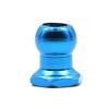 10 Pack 5mm Aluminum Ball Nuts Blue Lightweight Hardware for DIY Robotics 3D Printers and Small Mechanical Assemblies view 3