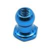 10 Pack 5mm Aluminum Ball Nuts Blue Lightweight Hardware for DIY Robotics 3D Printers and Small Mechanical Assemblies view 4