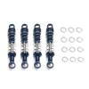 RC Shock Absorbers Compatible With MN For MN78 1/12 Remote Control Car Upgrade Modification Parts Spare Metal External For Spring Shock Absorber(Black) view 1
