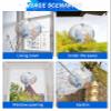 Summer Ocean Starfish Coral Wind Spinner for Garden Yard 3D Stainless Steel Hanging Wind Spinners, Marine Creature Theme Spinners Outdoor Metal Decor for Lawn Patio Home view 4