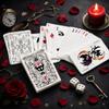 LongGenius Hollow Knight Inspired Playing Cards, Black & White Poker Deck, Deck 54 Poker Size Cards, Indie Game Gothic Poker Set view 3
