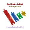 Flexible Train Track Pack | Flexi Railway Expansion Set for Wooden Train Layouts (Green, Full Set) view 2