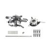 Rotor Head Set with Swashplate Black TL45053 TL50028 Aluminum CNC Material Compatible with Tarot 450 500 Helicopter Quadcopter(for 450) view 1