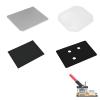 100 Sets Fridge Magnet Maker Supplies Square Magnets Parts, Including Metal lid, Transparent Film, Acrylic/Cardboard, Rubber Magnets A:Acrylic-53x80mm(2.1x3.2inch) view 1