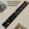 JILINWEI Wall Mounting Display Plate for F1 Brick Collectible Race Cars,Holds 12 Mini Race Cars with Secure Wheel Hook,Black view 3