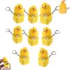 Frog Croaking Fidget Toy - USB-C Rechargeable KeychainAdults Keyboard Clicker Reliever Frog Croaking Fidget Toy with Colorful Lights Fun & Portable Anxiety Relief (Duck,8) view 1