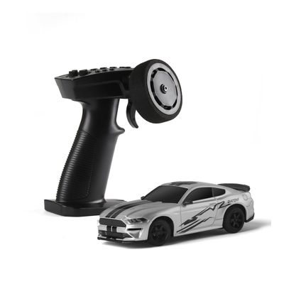 1/43 Scale Mini RC Drift Car with FPV Goggles Set, 2.4GHz Full-Proportional 4WD RC Car with Independent Suspension, Racing Car with LED Lights, DVR Recording FPV Headset