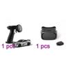 1/43 Scale Mini RC Drift Car with FPV Goggles Set, 2.4GHz Full-Proportional 4WD RC Car with Independent Suspension, Racing Car with LED Lights, DVR Recording FPV Headset view 2