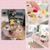 30 Pcs Plastic Miniature Plates Mini Miniature Kitchen Plates Cute Tableware Tray Dishes Ornaments for Landscape Fairy House Garden Tea Party Decor view 4
