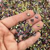 Back to School Polymer Clay Sprinkle Mix, School Bus, Pencil, Blackboard, Eraser Faux Sprinkles, Decoden Craft for Slime, Resin, Tumbler Shakers, DIY Projects (Container) view 1