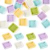 20 Pcs Miniature Basket Tray Dollhouse Furnitures, Mini Plastic Tray Woven Bread Basket Set Tiny Things Stuff Accessories for Dollhouse Kitchen Micro Garden Landscape Decoration view 1