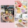 20 Pcs Miniature Basket Tray Dollhouse Furnitures, Mini Plastic Tray Woven Bread Basket Set Tiny Things Stuff Accessories for Dollhouse Kitchen Micro Garden Landscape Decoration view 4