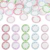 30 Pcs Resin Miniature Plates Dishes Miniature Dollhouse Accessories, Mini Kitchen Plates Tableware Tray Dollhouse Ornaments for Landscape Garden Tea Party Decor view 1
