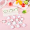 30 Pcs Resin Miniature Plates Dishes Miniature Dollhouse Accessories, Mini Kitchen Plates Tableware Tray Dollhouse Ornaments for Landscape Garden Tea Party Decor view 3