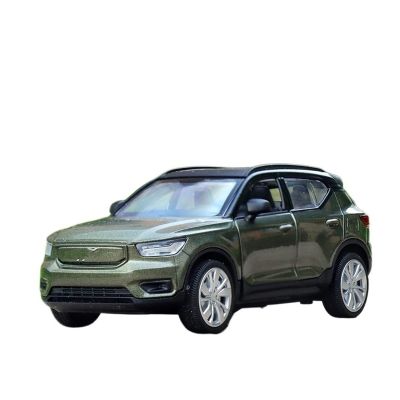 Classic Diecast Model Cars Alloy Car 1:32 for Volvo XC40 Metal Body Plastic Interior(Green)
