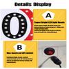 24" Solar Powered Solar Speed Limit Sign, LED Flashing Traffic Sign for Roadway, Waterproof Aluminum Traffic Signals (60) view 2