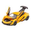 Classic Alloy Car Model Diecast Model 1:32 for McLaren 600lt Metal Body Plastic Interior(Yellow) view 1