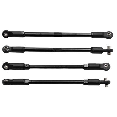 Aluminum Rear Tie Rod 5143 and Front Tie Rod 5141A Set(Black)