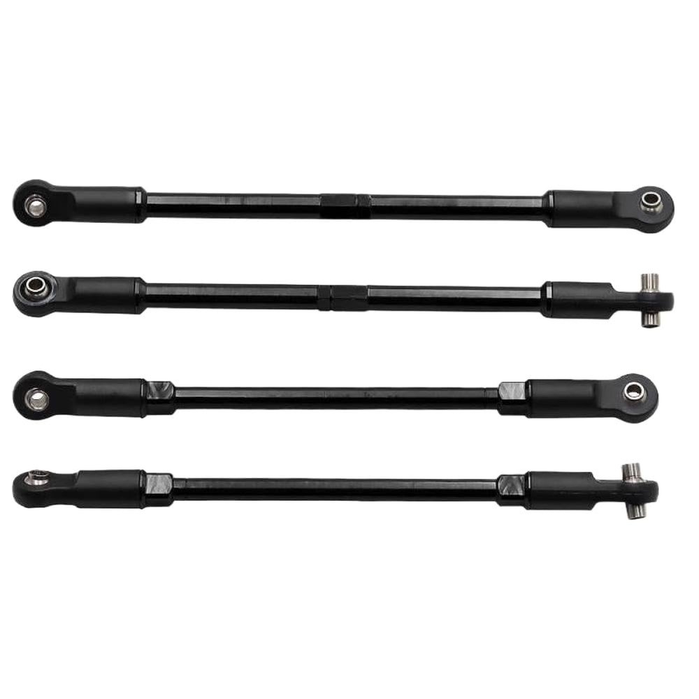 Aluminum Rear Tie Rod 5143 and Front Tie Rod 5141A Set(Black)