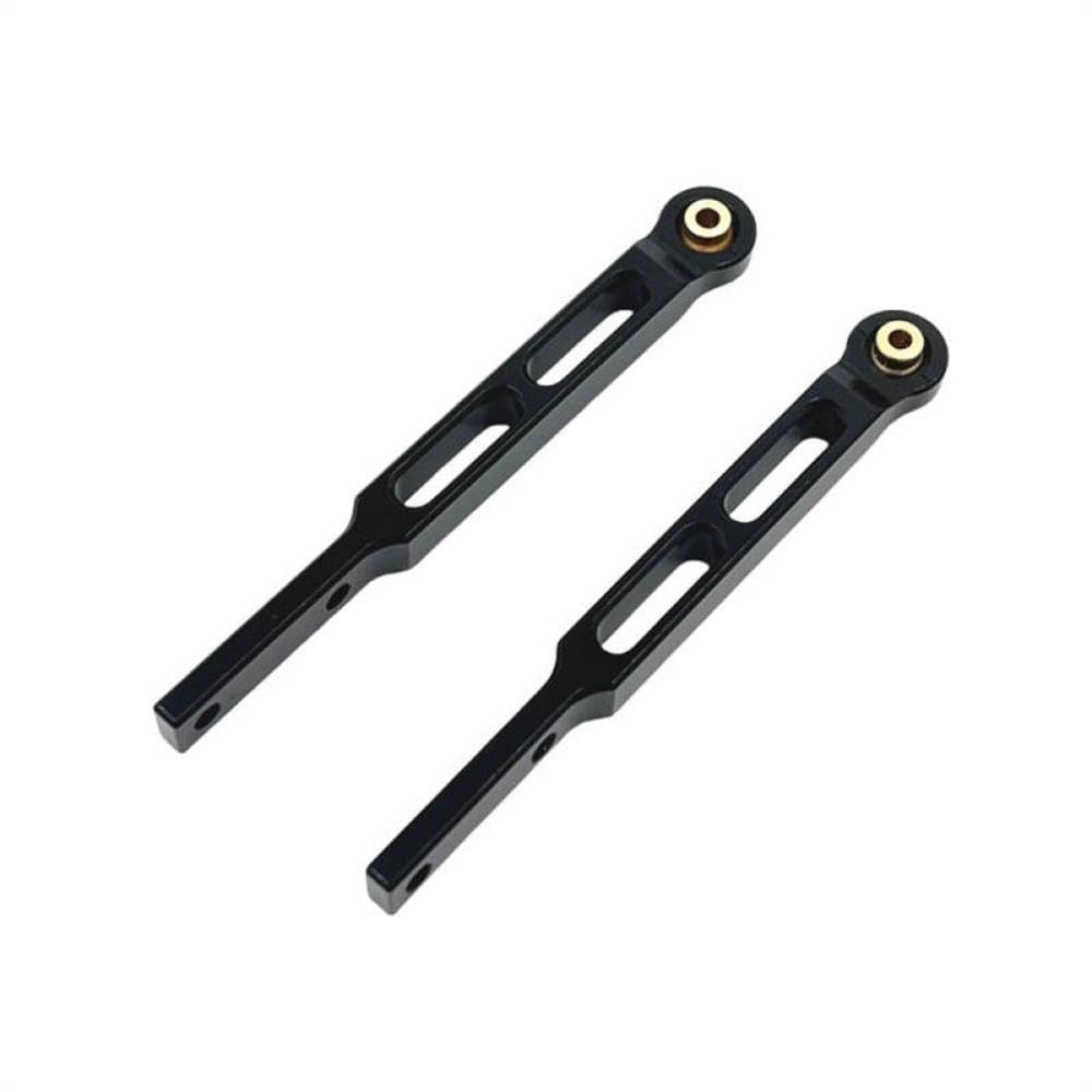 COMODO Rear Axle Fixed Pull Rod for 1/12 RC Crawler 66mm Metal Replacement Drivetrain Part Compatible with MN82T LC79 MN82S MN82Pro(Black)