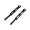 COMODO Rear Axle Fixed Pull Rod for 1/12 RC Crawler 66mm Metal Replacement Drivetrain Part Compatible with MN82T LC79 MN82S MN82Pro(Black) view 1