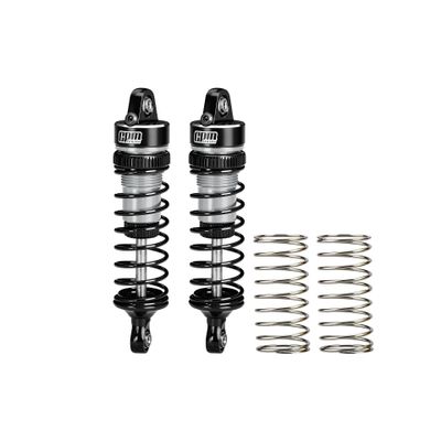 GPM Alloy Rear Shock Absorbers 74mm for ARRMA 1/16 Mini Kraton 3S RC Car, Aluminum Upgrade Shock Set for 1/16 RC Models Upgrade Parts (Silver)