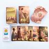 ZHQGYN Pink Victorian Tarot Deck, 78 Illustrated Tarot Cards for Beginners, Romantic Style Tarot Deck Durable Cards with Guide Book, Divination and Spiritual Growth Tool view 3