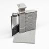 KiBcsLic Base with Gate & Wall Model, DIY Accessories, Collectible Miniature Scene Prop Model Building for Kids Gifts view 3