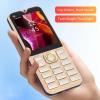 Fabater Senior Mobile Phone with Big Buttons, 3600mAh 2G Unlocked Cell Phone, Anti Drop Old Phones with 3 SIM Card Slots, Flashlight, SOS, MP3, Call, SMS, Bluetooth, FM (Gold) view 4