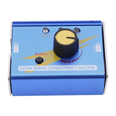 FTVOGUE ESC Servo Tester, Aluminum Alloy Box/Cover, Multi Servo Tester for RC Planes, Test Analog Digital Servos and ESC