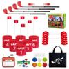 OAYE Backyard Golf Game Set, 6 Hole Lawn Golf with Clubs(4R) & Carry Bag view 1