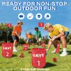 OAYE Backyard Golf Game Set, 6 Hole Lawn Golf with Clubs(4R) & Carry Bag view 2