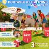 OAYE Backyard Golf Game Set, 6 Hole Lawn Golf with Clubs(4R) & Carry Bag view 4