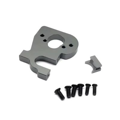 AQWBTYD Compatible with WLtoys 144001 1/14 4WD RC Parts Motor Holder RC Car Motor Holder Replacement Accessories RC Assortment(Gray)