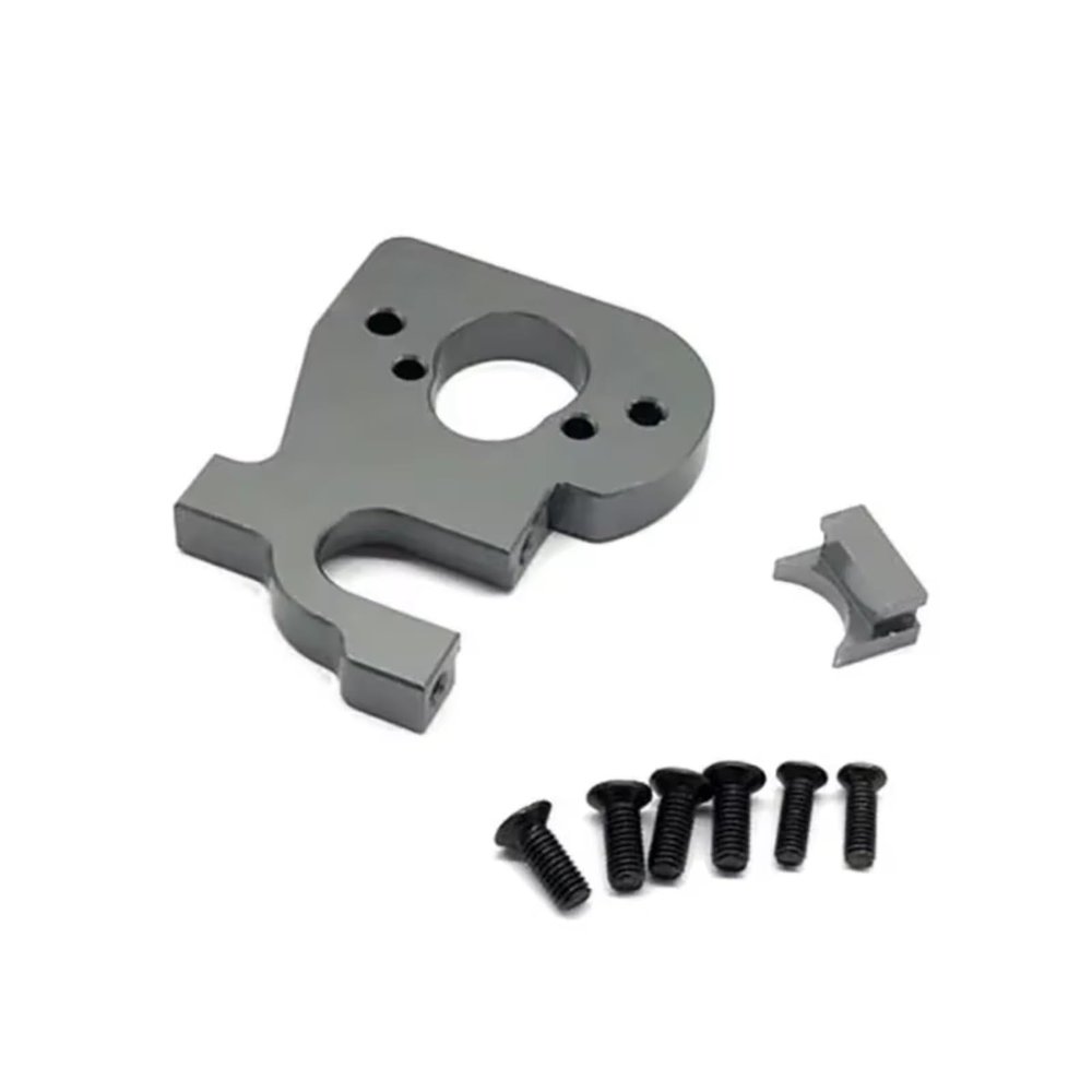 AQWBTYD Compatible with WLtoys 144001 1/14 4WD RC Parts Motor Holder RC Car Motor Holder Replacement Accessories RC Assortment(Gray)