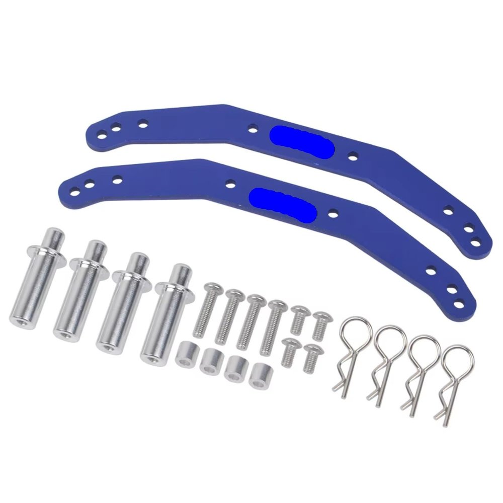 RC Modifications Spare Compatible With Traxxas For Slash 4X4 For Stampede For VXL, And Ultimate RC Car Part 1Set Aluminum Alloy Body Mounts (Body Posts)