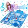 Kusntin Blue Dance Mat for Kids, Dance Toys Gifts for 3+ Years Girls Boys view 1