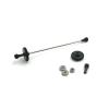 RC Modifications Spare Compatible With Wltoys 284161 284010 284131 K969 K989 P929 1/28 RC Car Parts Steel Metal Driving Gear Reduction Central Drive Shaft view 1