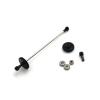 RC Modifications Spare Compatible With Wltoys 284161 284010 284131 K969 K989 P929 1/28 RC Car Parts Steel Metal Driving Gear Reduction Central Drive Shaft view 2