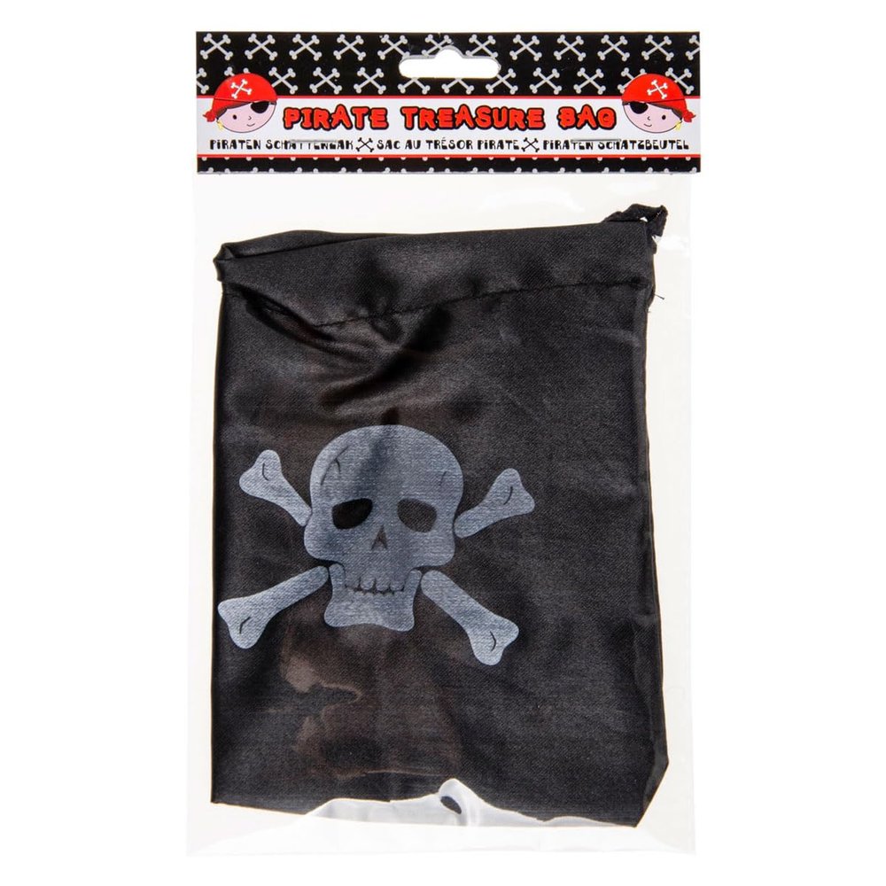 Duckiez Toy Pirate Bag - Black Textile Bag Pirate Loot