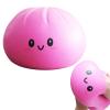 10in Extra Large Dumpling Stress Relief Squishy Toy | 25cm Slow-Rise Dumpling Squishy | Super Soft & Comfortable, Anxiety Relief, Fun Fidget Gift (Pink) view 1