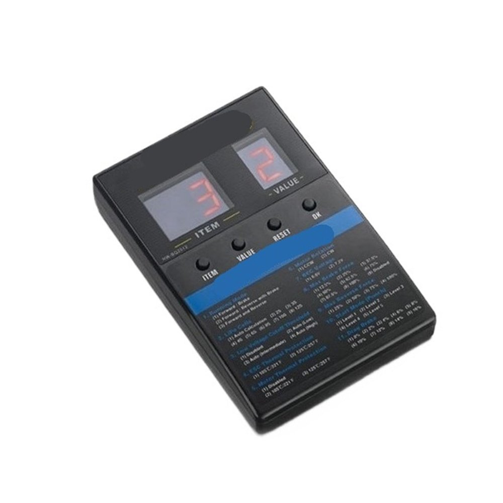 0880-Dual Motor ESC, Supports LED Programming Card, Suitable for Various 1/10 and 1/8 Scale Vehicles(LED Programming Card)