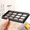 2pcs Black Dollhouse Windows Dollhouse Furniture 1 : 12 Scale Miniature 6-Pane Window Frame DIY Mini House Decoration Window Model Dollhouse Accessories view 3
