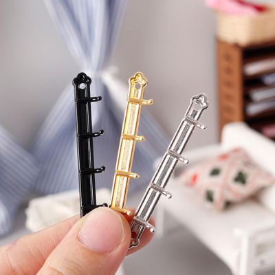 3Pcs 1/12 Miniature Coat Rack Dollhouse Accessories Dolls Decoration Doll House Furniture and Accessories Set Miniature Stuff