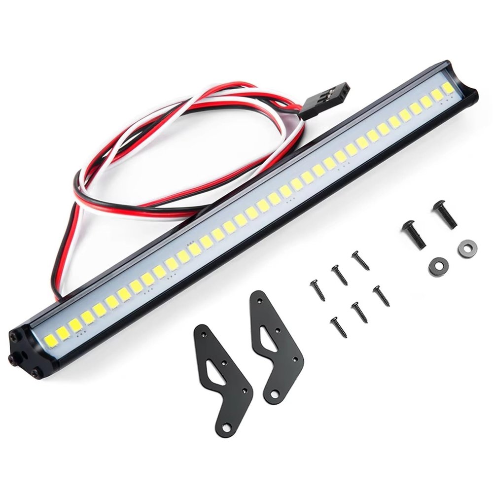 Compatible with Axial for SCX10 for Wrangler for SCX10 III for TRX4 1/10 RC Crawler Car Upgrade Parts Roof Lamp 36 Light Bar RC Accessories